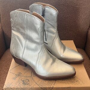 Free People New Frontier Western Ankle Booties